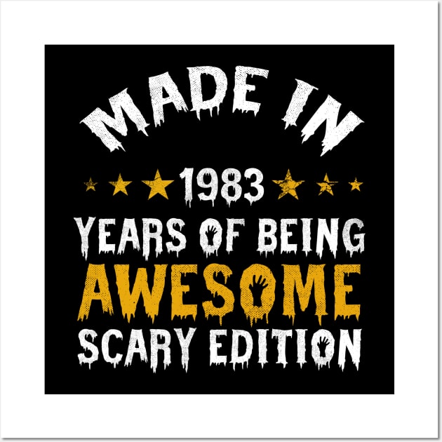 made in 1983 years of being limited edition Wall Art by yalp.play